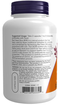 Red Yeast Rice 600mg with CoQ10 30mg