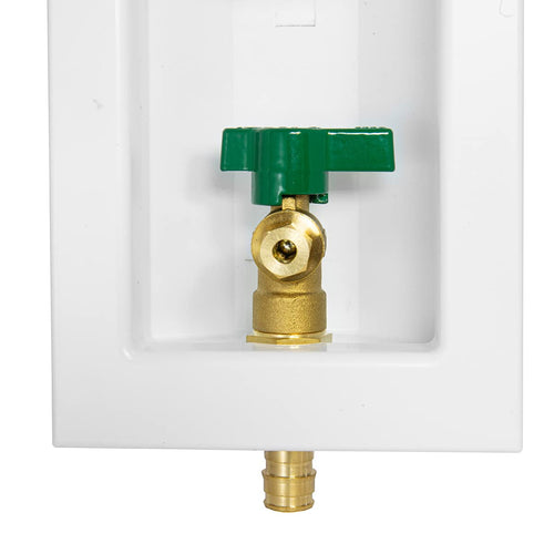 1/2" PEX Expansion (F1960) Inlet, Ice Maker Outlet Box, Plumbingsell