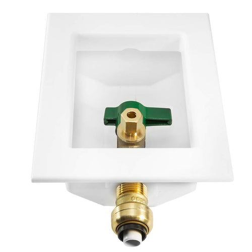 10 Pcs 1/2" Push Fit Inlet, Ice Maker Outlet Box