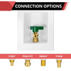 10 Pcs 1/2" PEX Expansion (F1960) Inlet, Ice Maker Outlet Box,