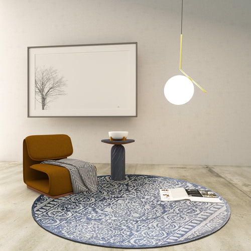 Premium Hand-Tufted Rug Made of 100% Wool  - Relic Light - 5x5 Feet