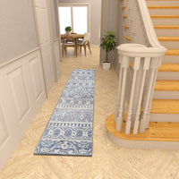 Premium Hand-Tufted Rug Made of 100% Wool  - Relic Light - 2x6 Feet