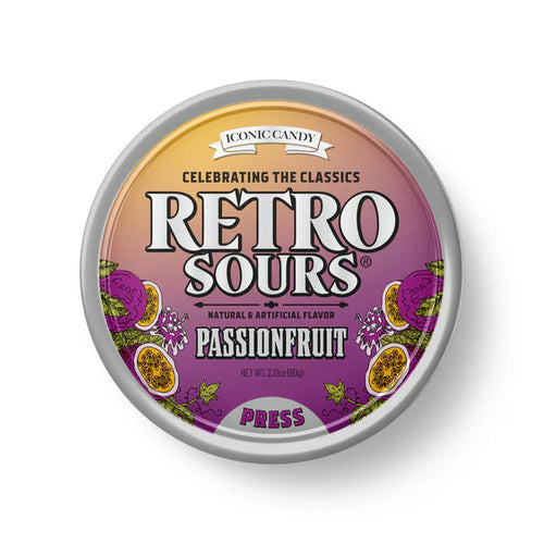 Retro Sours - Passionfruit 8ct (60g)