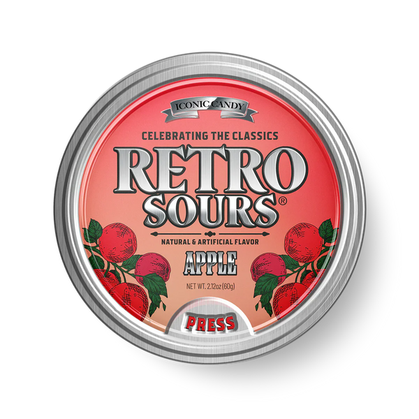 Retro Sours - Red Apple 8ct (60g)
