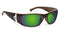 Polarized Amber with Green Mirror / No Bifocal/Reader (Plano) ($90) / Driftwood