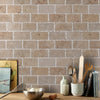 Riverbed Walnut Travertine Tumbled Floor and Wall Tile - Livfloors Collection