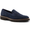 Zelli Italia Zelli Italia 16-657-NVY ROMA Italian Suede Penny Loafers Navy