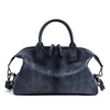 Rustic Luxury Vintage Calfskin Leather Duffle Bag