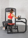 Elite Selectorized Rotary Torso - Muscle D Fitness - Commercial - Adjustable Seat - Pin Selectorized Stack - Oblique Trainer