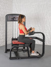 Elite Selectorized Rotary Torso - Muscle D Fitness - Commercial - Adjustable Seat - Pin Selectorized Stack - Oblique Trainer