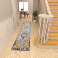 Premium Hand-Tufted Rug Made of 100% Wool  - Royal Realm - 2x6 Feet