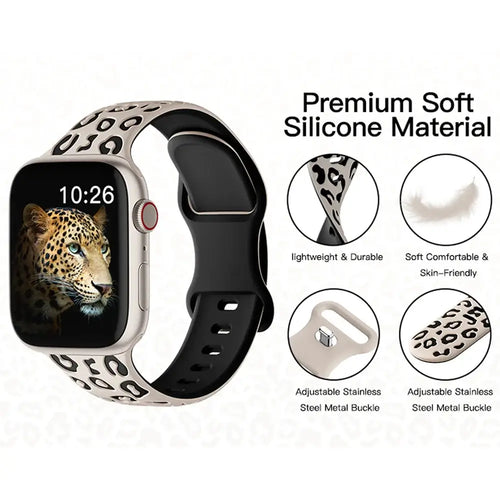 Apple Watch Silicone Strap - Stylish, Durable, and Soft