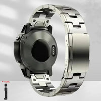 Garmin Steel Band - Modern QuickFit Design Strap