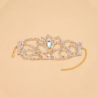 Water Drop Rhinestone Adjustable Bracelet