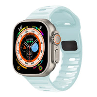 Apple Watch Silicone Strap - Waterproof, Sporty, Flexible