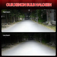 roadsun 2pcs H9 H8 H11 LED Headlight, Super Bright 23000LM 6500K White 500% Brighter, High Lumen, Fast Silent Fan, Plug-N-Play