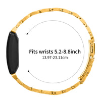 Fitbit Inspire 2, 1, HR Stainless Steel Strap - Premium Band
