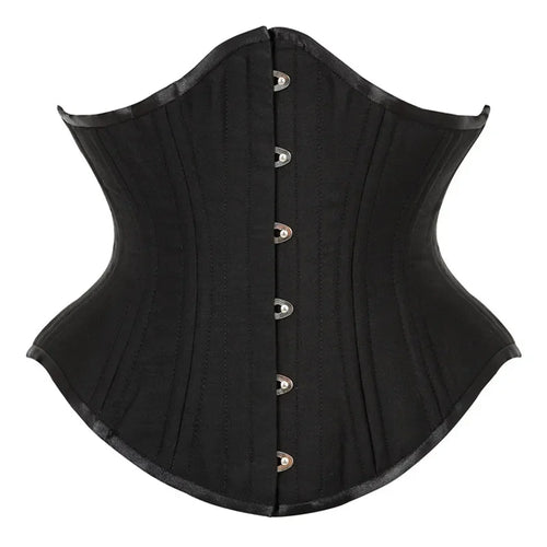 20 Steel Bone Cotton Underbust Corset Heavy Duty Waist Trainer Cincher