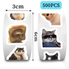 500pcs Cartoon Meme Cat Stickers For School Reward Stickers Classroom Decoration Encouragement Sticker For Student Teacher