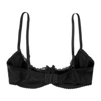 Lace Underwire Half-Cup Balconette Bra