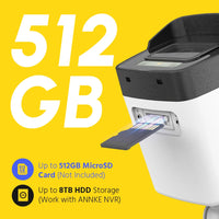 ANNKE H800 8CH 4K Ultra HD POE Network Video Security System 8MP H.265+ NVR 30M EXIR Night Vision Outdoor IP Camera CCTV Set Kit