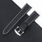 black white / Silver buckle / 24mm