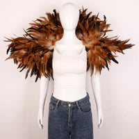 Festival Carnival Feather Shawl