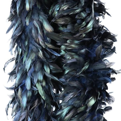Natural Fluffy Rooster Feather Marabou Boa