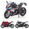 1/12 BMW S1000RR Мотоцикл Іграшка 1:12 RMZ City Diecast Металева гоночна модель Super Sport Мініатюрна колекція подарунків для хлопчиків