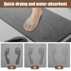 Diatomite Stone Bath Mat Non-slip Bathroom Rug Water Absorption Quick Drying Bathtub Floor Mats Shower Room Entrance Doormat