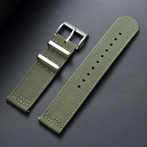 Amazfit Nylon Ribbed Watch Band Quick Release Sport Strap For Smartwatch