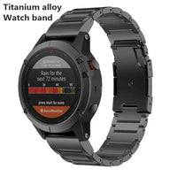 Garmin Steel Band - Modern QuickFit Design Strap