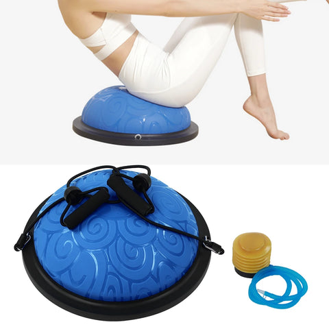 Thicken Explosionproof Balancing Half Ball Trainer Yoga Pilates Fitness Exercise Equipment