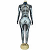 Rhinestone Skeleton Monster Cosplay Jumpsuit & Halloween Stage Dance Romper