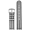silver gray / 20mm