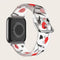 red flowers / 38mm 40mm 41mm (42mm S10 & S11)
