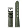 Polar Quick Release Watch Bands - Canvas Leather Strap, Unisex