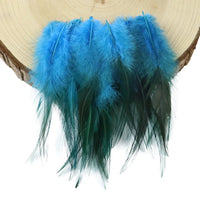Natural Rooster Craft Feathers Bulk Pack