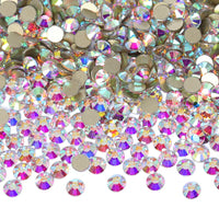 SS3-SS30 Gold Bottom Flat Back Glass High Quality Crystal Rhinestones