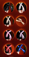 80D Satin Shiny High-Elasticity Opera Length Gloves Stage Performance Gloves