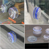 5/20PCS Double Sided Plastic Suction Cup Vacuum Non-slip Clear Sucker Pad for Glass Car Window Table Top Spacer DIY Soap Holder