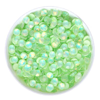 SS6-SS30 Mocha Opal Coral Reef Flatback Glass Non-Hotfix Rhinestones