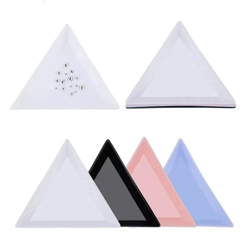 10PC Triangular Sorting Trays