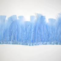 Professional Turkey Feather Fringe Trim 10-15cm