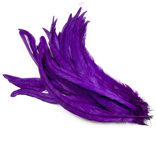 100PCS Natural Rooster Tail Feathers (25-40CM)