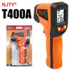 NJTY T400 T400A T600 T600A Digital Infrared Thermometer Laser Thermometer Non Contact Laser Thermometer Industrial Tool