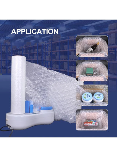 EONE E303B Air Cushion Film Bubble Wrap Pillow Air Cushion System Film Inflatable Packaging Film Compatible for Air Cushion