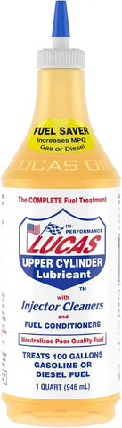 Lucas Oil 10003 Fuel Treatment - 1 кварта (упаковка з 12 штук)