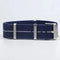 Dark Blue White / 20mm