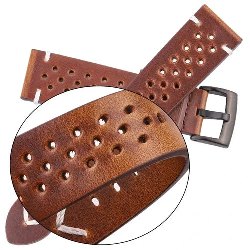 Suunto Leather Band - Breathable, Stylish, Durable Design